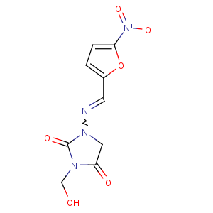 CAS No:1088-92-2 3-(hydroxymethyl)-1-[(E)-(5-nitrofuran-2-yl)methylideneamino]<br />imidazolidine-2,4-dione