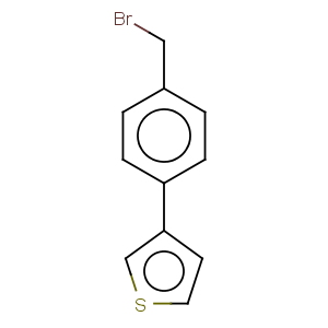 CAS No:108912-09-0 Thiophene,3-[4-(bromomethyl)phenyl]-