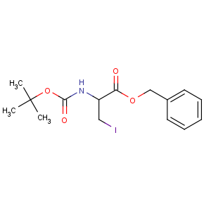 CAS No:108957-20-6 benzyl (2R)-3-iodo-2-[(2-methylpropan-2-yl)oxycarbonylamino]propanoate
