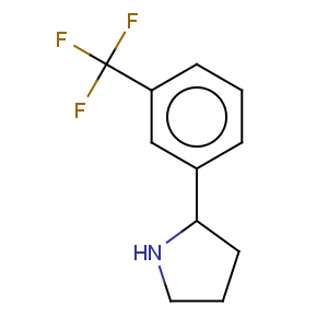 CAS No:109086-17-1 Pyrrolidine,2-[3-(trifluoromethyl)phenyl]-