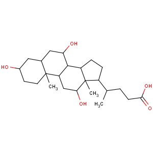 CAS No:109088-11-1 (4R)-4-[(3R,5S,7S,8R,9S,10S,12S,13R,14S,17R)-3,7,12-trihydroxy-10,<br />13-dimethyl-2,3,4,5,6,7,8,9,11,12,14,15,16,<br />17-tetradecahydro-1H-cyclopenta[a]phenanthren-17-yl]pentanoic acid