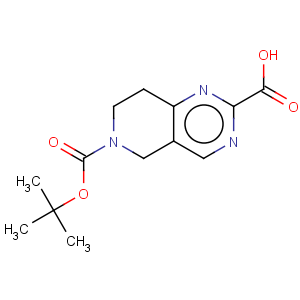 CAS No:1092352-58-3 Pyrido[4,3-d]pyrimidine-2,6(5H)-dicarboxylicacid, 7,8-dihydro-, 6-(1,1-dimethylethyl) ester