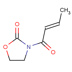 CAS No:109299-92-5 2-Oxazolidinone,3-[(2E)-1-oxo-2-buten-1-yl]-