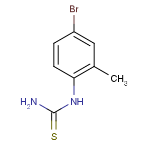 CAS No:109317-23-9 (4-bromo-2-methylphenyl)thiourea