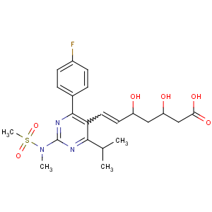 CAS No:1094100-06-7 (3R,<br />5S)-7-[4-(4-fluorophenyl)-2-[methyl(methylsulfonyl)amino]-6-propan-2-<br />ylpyrimidin-5-yl]-3,5-dihydroxyhept-6-enoic acid