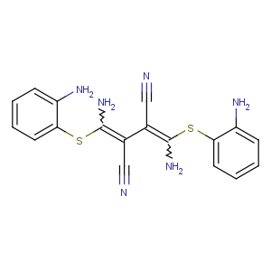 CAS No:109511-58-2 (2Z,3Z)-2,3-bis[amino-(2-aminophenyl)sulfanylmethylidene]butanedinitrile