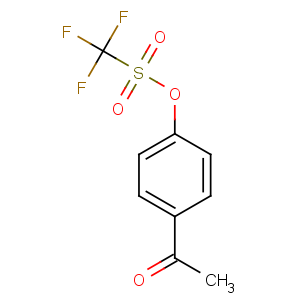 CAS No:109613-00-5 (4-acetylphenyl) trifluoromethanesulfonate