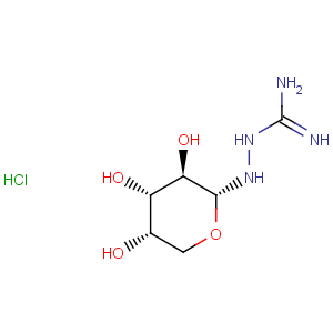 CAS No:109853-78-3 Hydrazinecarboximidamide,2-a-L-arabinopyranosyl-,monohydrochloride (9CI)