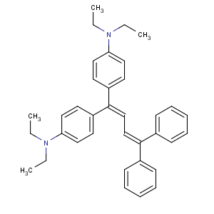 CAS No:109995-82-6 4-[1-[4-(diethylamino)phenyl]-4,4-diphenylbuta-1,3-dienyl]-N,<br />N-diethylaniline
