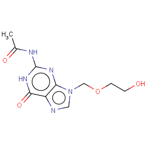 CAS No:110104-37-5 Acetamide,N-[6,9-dihydro-9-[(2-hydroxyethoxy)methyl]-6-oxo-1H-purin-2-yl]-