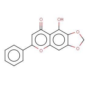 CAS No:110204-45-0 8H-1,3-Dioxolo[4,5-g][1]benzopyran-8-one,9-hydroxy-6-phenyl-