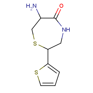 CAS No:110221-26-6 (2S,6R)-6-amino-2-thiophen-2-yl-1,4-thiazepan-5-one