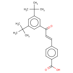 CAS No:110368-33-7 Benzoic acid,4-[(1E)-3-[3,5-bis(1,1-dimethylethyl)phenyl]-3-oxo-1-propen-1-yl]-