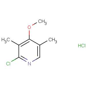CAS No:110464-98-7 2-chloro-4-methoxy-3,5-dimethylpyridine