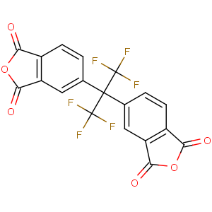 CAS No:1107-00-2 5-[2-(1,3-dioxo-2-benzofuran-5-yl)-1,1,1,3,3,<br />3-hexafluoropropan-2-yl]-2-benzofuran-1,3-dione