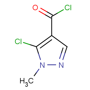 CAS No:110763-09-2 5-chloro-1-methylpyrazole-4-carbonyl chloride