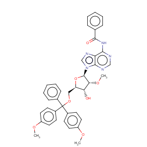 CAS No:110764-72-2 Adenosine,N-benzoyl-5'-O-[bis(4-methoxyphenyl)phenylmethyl]-2'-O-methyl-