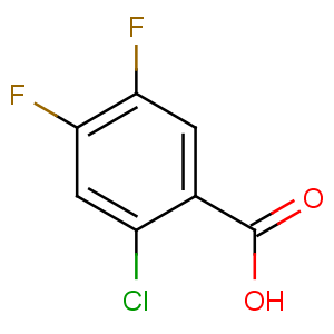 CAS No:110877-64-0 2-chloro-4,5-difluorobenzoic acid