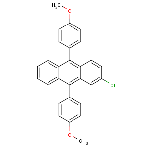 CAS No:110904-87-5 2-chloro-9,10-bis(4-methoxyphenyl)anthracene