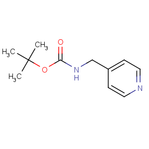 CAS No:111080-65-0 tert-butyl N-(pyridin-4-ylmethyl)carbamate