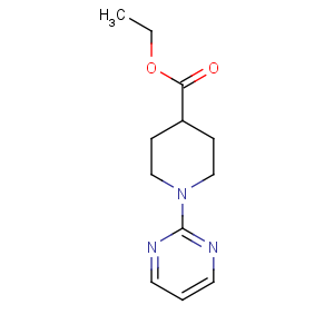 CAS No:111247-60-0 ethyl 1-pyrimidin-2-ylpiperidine-4-carboxylate