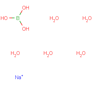 CAS No:11130-12-4 Boric acid, sodium salt, pentahydrate