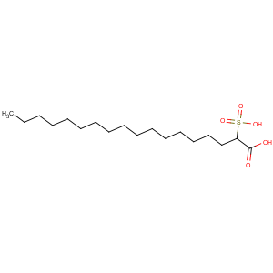 CAS No:1115-17-9 Octadecanoic acid,2-sulfo-