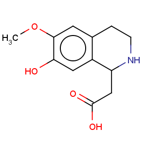 CAS No:111599-06-5 1-Isoquinolineaceticacid, 1,2,3,4-tetrahydro-7-hydroxy-6-methoxy-