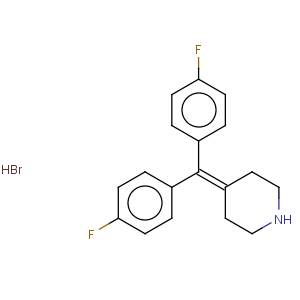 CAS No:111627-29-3 Piperidine,4-[bis(4-fluorophenyl)methylene]-, hydrobromide (1:1)