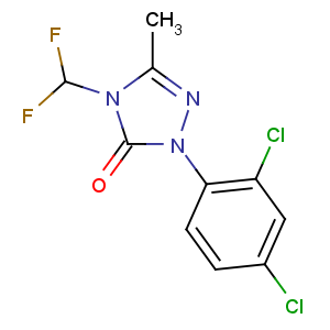 CAS No:111992-16-6 2-(2,4-dichlorophenyl)-4-(difluoromethyl)-5-methyl-1,2,4-triazol-3-one