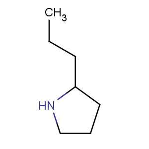 CAS No:1121-44-4 Pyrrolidine, 2-propyl-