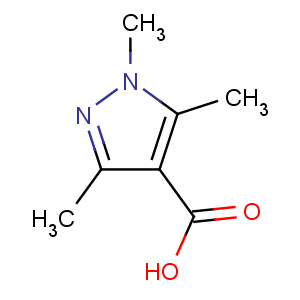 CAS No:1125-29-7 1,3,5-trimethylpyrazole-4-carboxylic acid