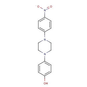 CAS No:112559-81-6 4-[4-(4-nitrophenyl)piperazin-1-yl]phenol