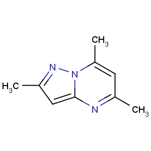 CAS No:112581-74-5 2,5,7-trimethylpyrazolo[1,5-a]pyrimidine