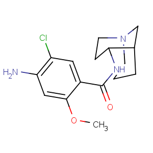 CAS No:112727-80-7 4-amino-N-(1-azabicyclo[3.3.1]nonan-4-yl)-5-chloro-2-methoxybenzamide