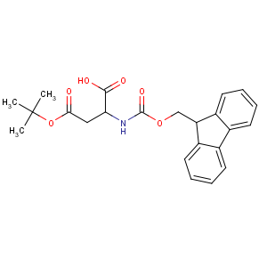 CAS No:112883-39-3 (2R)-2-(9H-fluoren-9-ylmethoxycarbonylamino)-4-[(2-methylpropan-2-yl)<br />oxy]-4-oxobutanoic acid