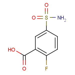 CAS No:112887-25-9 2-fluoro-5-sulfamoylbenzoic acid
