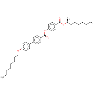 CAS No:112901-67-4 (s)-4-[(1-methylheptyloxy)carbonyl]phenyl 4'-octyloxy-4-biphenylcarboxylate
