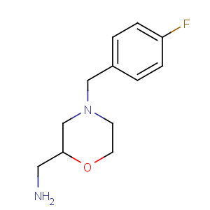 CAS No:112914-13-3 [4-[(4-fluorophenyl)methyl]morpholin-2-yl]methanamine
