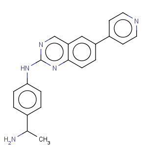CAS No:1131604-87-9 2-Quinazolinamine,N-[4-(1-aminoethyl)phenyl]-6-(4-pyridinyl)-