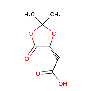 CAS No:113278-68-5 1,3-Dioxolane-4-aceticacid, 2,2-dimethyl-5-oxo-, (4R)-