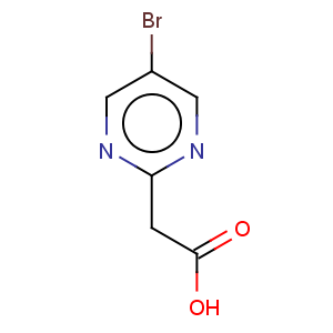 CAS No:1134327-93-7 2-Pyrimidineaceticacid, 5-bromo-