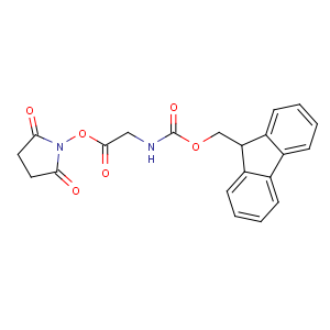 CAS No:113484-74-5 (2,5-dioxopyrrolidin-1-yl)<br />2-(9H-fluoren-9-ylmethoxycarbonylamino)acetate
