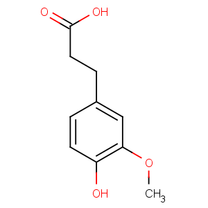 CAS No:1135-23-5 3-(4-hydroxy-3-methoxyphenyl)propanoic acid