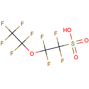 CAS No:113507-82-7 1,1,2,2-tetrafluoro-2-(1,1,2,2,2-pentafluoroethoxy)ethanesulfonic acid