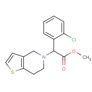 CAS No:113665-84-2 methyl<br />(2S)-2-(2-chlorophenyl)-2-(6,7-dihydro-4H-thieno[3,<br />2-c]pyridin-5-yl)acetate