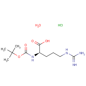 CAS No:113712-06-4 D-Arginine,N2-[(1,1-dimethylethoxy)carbonyl]-, hydrochloride (1:1)