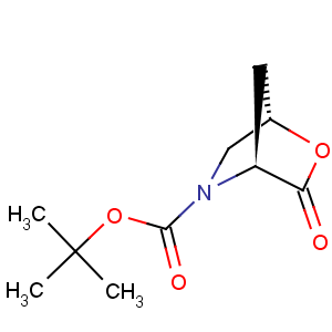 CAS No:113775-22-7 2-Oxa-5-azabicyclo[2.2.1]heptane-5-carboxylicacid, 3-oxo-, 1,1-dimethylethyl ester, (1S,4S)-