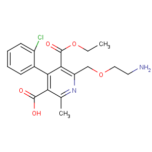 CAS No:113994-38-0 6-(2-aminoethoxymethyl)-4-(2-chlorophenyl)-5-ethoxycarbonyl-2-<br />methylpyridine-3-carboxylic acid