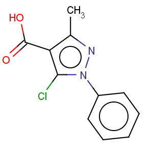 CAS No:1140-38-1 1H-Pyrazole-4-carboxylicacid, 5-chloro-3-methyl-1-phenyl-